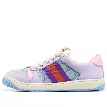 Кроссовки screener gg sneakers 'purple multi' Gucci, фиолетовый