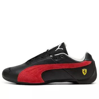 Кроссовки scuderia ferrari future cat 'black rosso corsa' Puma, черный