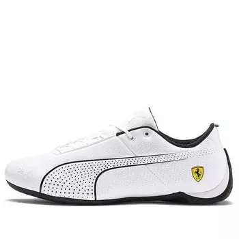 Кроссовки scuderia ferrari future cat ultra 'white black' Puma, белый