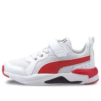 Кроссовки scuderia ferrari race x-ray 'white red black' Puma, белый
