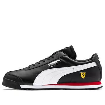 Кроссовки scuderia ferrari roma 'black white' Puma, черный