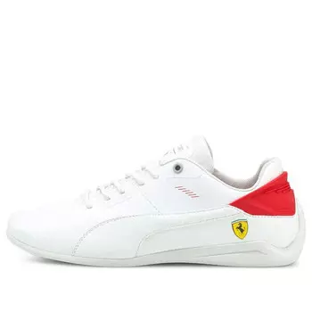 Кроссовки scuderia ferrari x drift cat delta 'white rosso corsa' Puma, белый