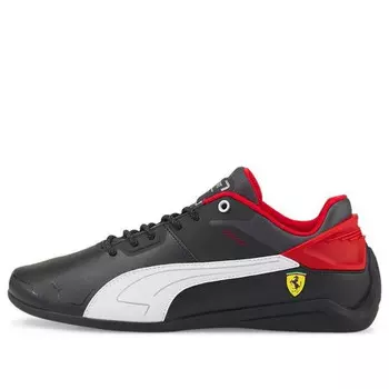 Кроссовки scuderia ferrari x drift cat delta 'black white' Puma, черный