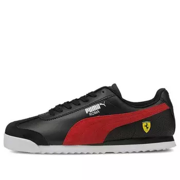 Кроссовки scuderia ferrari x roma 'black rosso corsa' Puma, черный