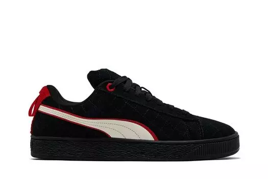 Кроссовки Scuderia Ferrari x Suede XL 'Hero - Black Warm White', черный