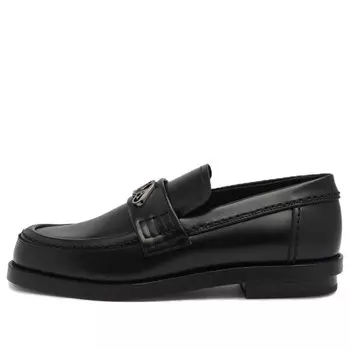 Кроссовки seal loafer 'black gun metal Alexander Mcqueen, черный