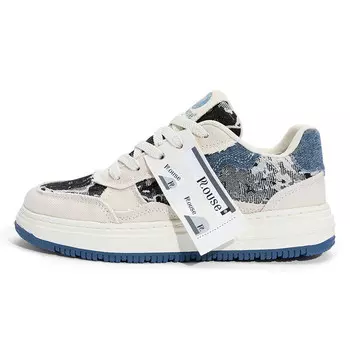 Кроссовки Seattle Palm Stylish Skateboarding Shoes Unisex Low-top, синий