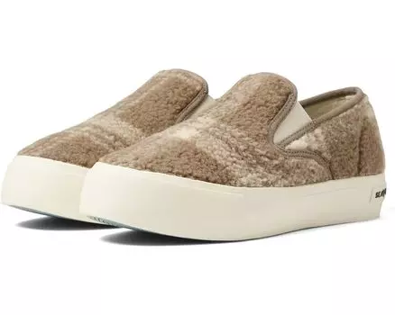 Кроссовки SeaVees Baja Slip-On Platform, цвет Taupe