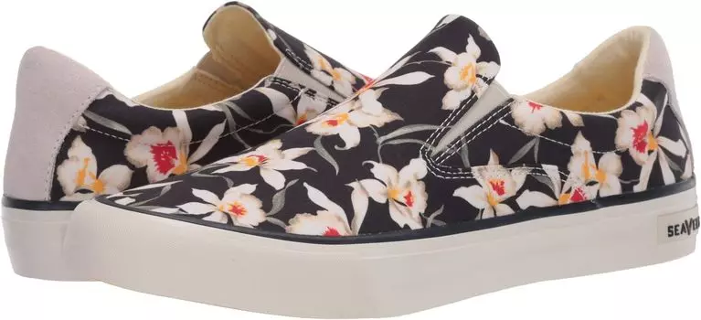 Кроссовки SeaVees Hawthorne Slip-On Magnum, цвет Black Star Orchid