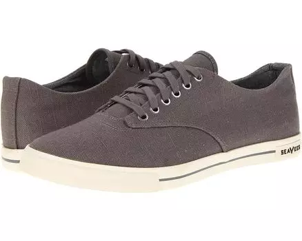 Кроссовки SeaVees Hermosa Plimsoll Classic M, цвет Tin Grey Vintage Wash Linen