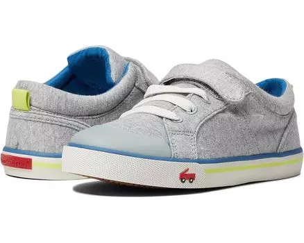 Кроссовки See Kai Run Tanner, цвет Gray Jersey/Lime
