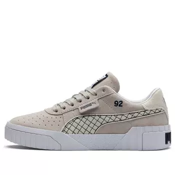 Кроссовки selena gomez x cali suede 'silver grey' Puma, серый