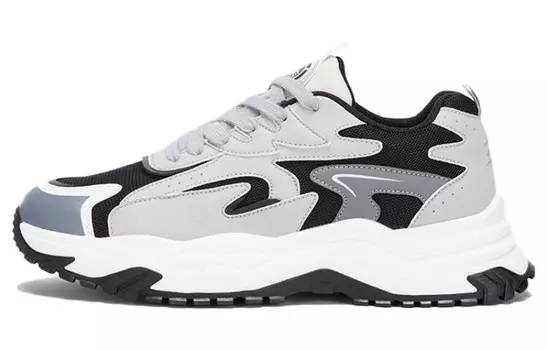 Кроссовки SEMIR Chunky Sneakers Men Low-top, серый/черный