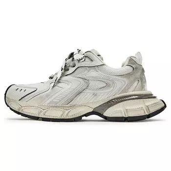 Кроссовки SENGUOGUO Chunky Sneakers Unisex Low-top White, бежевый