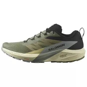 Кроссовки Sense Ride 5 мужские низкие зеленый Salomon