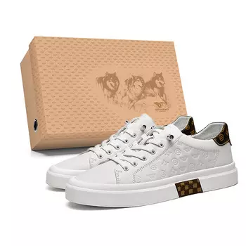 Кроссовки SEPTWOLVES Skateboarding Shoes Men Low-top, черный