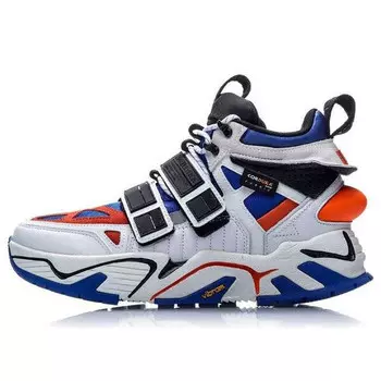 Кроссовки серебристые hi x new york fashion week Li-Ning, белый