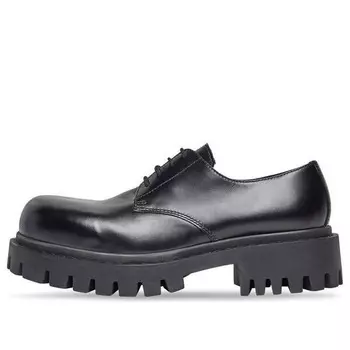 Кроссовки sergent 20mm derby 'black' Balenciaga, черный