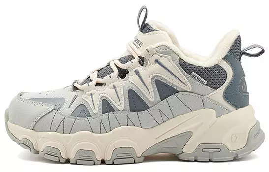 Кроссовки Series Of Reindeer Chunky женские средней высоты, космический серый 361°