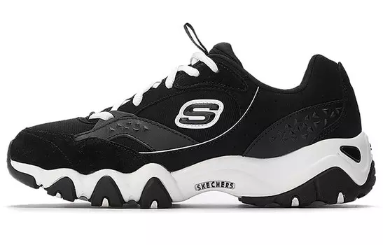 Кроссовки серии D"LITES Lifestyle женские с низким верхом, черные/белые Skechers