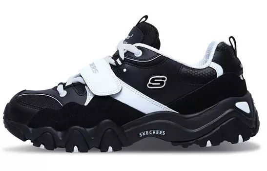 Кроссовки серии D"LITES Lifestyle женские с низким верхом черного цвета Skechers
