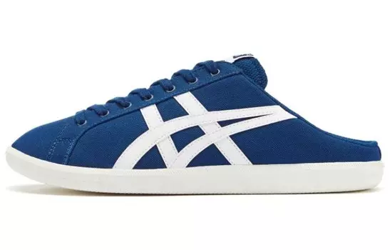 Кроссовки серии DD Trainer Lifestyle унисекс с низким верхом белого/королевского синего/папоротникового зеленого цвета Onitsuka Tiger