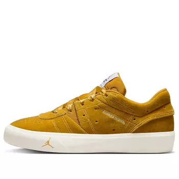 Кроссовки серия 01 золотой бархат Air Jordan, золотой