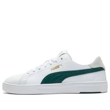 Кроссовки serve pro lite 'deep forest green' Puma, белый
