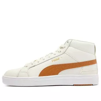 Кроссовки serve pro lite mid 'white yellow' Puma, белый