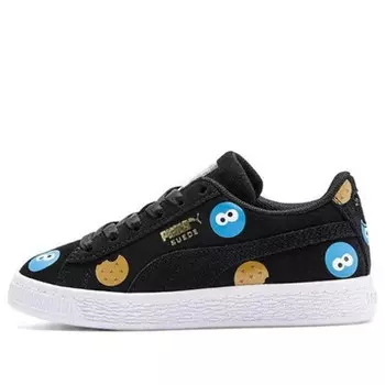 Кроссовки sesame street 50 suede badge ps Puma, черный