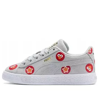 Кроссовки sesame street 50 suede badge ps Puma, серый