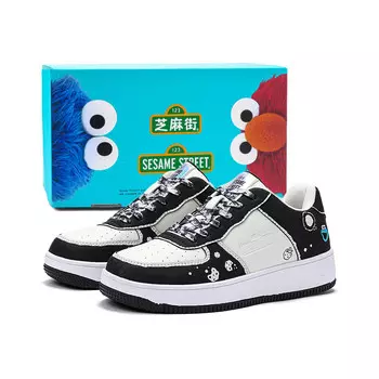 Кроссовки SESAME STREET Skateboarding Shoes Unisex Low-top, красный