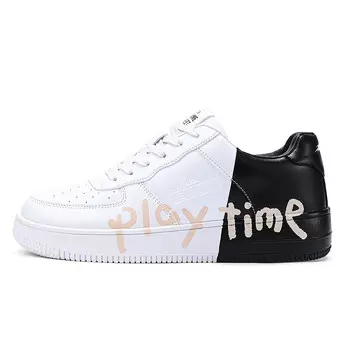 Кроссовки SESAME STREET Skateboarding Shoes Unisex Low-top, черный/слоновая кость