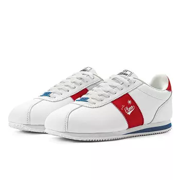 Кроссовки SESAME STREET Skateboarding Shoes Unisex Low-top, белый/красный