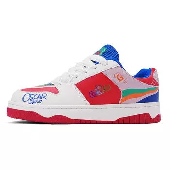 Кроссовки SESAME STREET Skateboarding Shoes Unisex Low-top, цвет Rainbow lemon