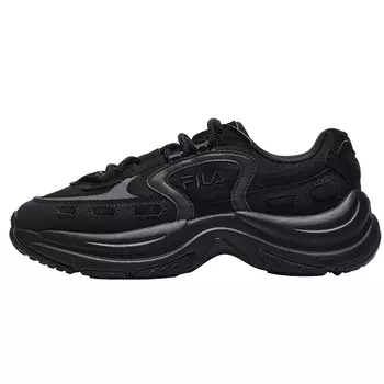 Кроссовки сетчатые женские Fila ARCH Banana на толстой подошве, черный