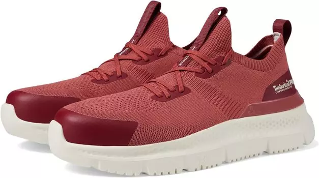 Кроссовки Setra Knit Composite Safety Toe Timberland PRO, цвет Cranberry/Cream