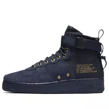 Кроссовки sf air force 1 mid 'obsidian' Nike, мультиколор