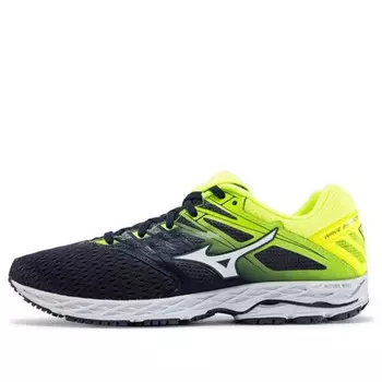 Кроссовки shadow 2 black/yellow Mizuno, черный