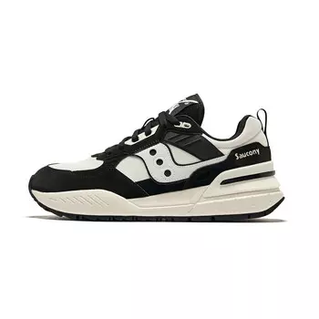 Кроссовки Shadow 5000 унисекс с низким верхом, черные/бежевые Saucony