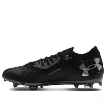 Кроссовки shadow elite 2 fg 'black halo grey' Under Armour, черный