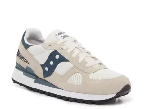 Кроссовки Shadow Sneaker Saucony, белый/бежевый/синий