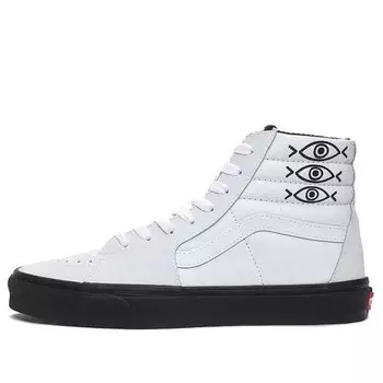 Кроссовки shallowtree x sk8-hi 'white black' Vans, белый