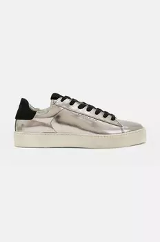 Кроссовки Shana Metallic Sneaker AllSaints, серебряный