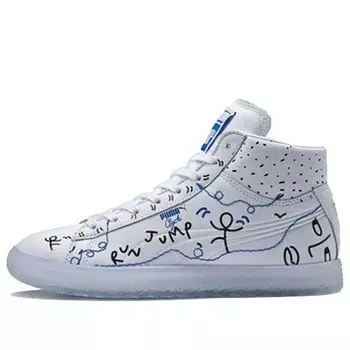 Кроссовки shantell martin x clyde mid sm Puma, белый