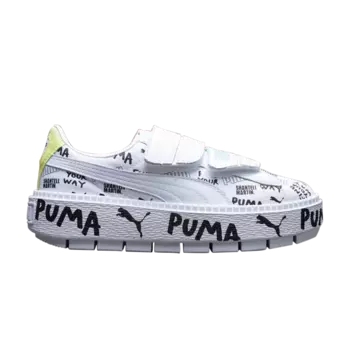 Кроссовки Shantell Martin x Wmns Platform Trace Strap Puma, белый