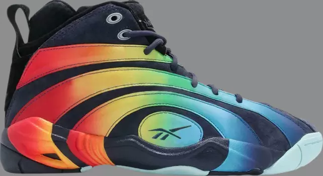 Кроссовки shaqnosis 'rainbow' Reebok, многоцветный