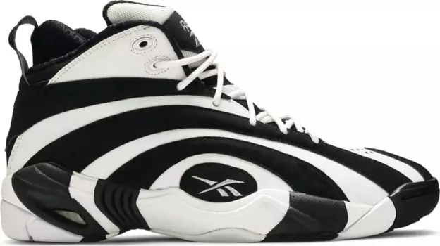 Кроссовки shaqnosis og 'black white' Reebok, черный