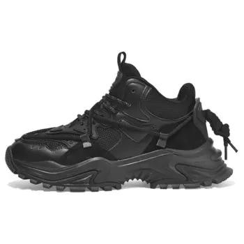 Кроссовки Shark Tooth Series Chunky унисекс средней высоты Masongarments, цвет Obsidian Black