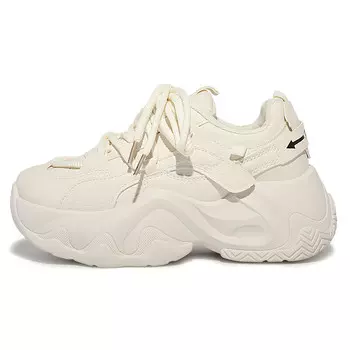 Кроссовки Shen Linsen Chunky Sneakers Women's Low-top, бежевый